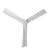 Wac Clean Indoor and Outdoor 3-Blade Smart Ceiling Fan 54in Matte White with Remote Control F-003